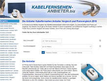 Tablet Screenshot of kabelfernsehen-anbieter.biz